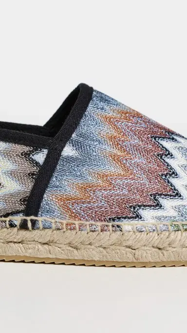 Missoni Corfu Espadrilles Raschel Snake Grey Blue | Thumbnail 5
