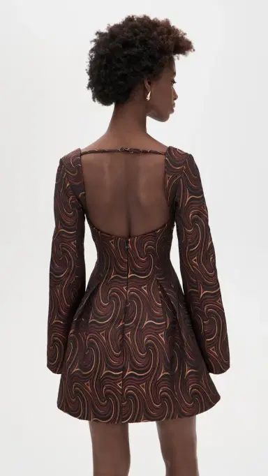 Andrea Iyamah Nala ini Jacquard Dress Corda Jacquard | Thumbnail 3