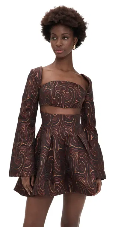 Andrea Iyamah Nala ini Jacquard Dress Corda Jacquard | Thumbnail 1
