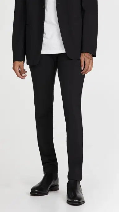 Theory Zaine Precision Ponte Pants Black 32 | Thumbnail 2