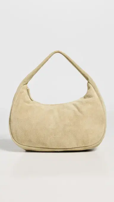 St. Agni Suede Large Bon Bon Bag Rock One Size | Thumbnail 2