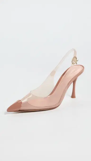 Gianvito Rossi Glass Vernice Heels Praline 39 | Thumbnail 2