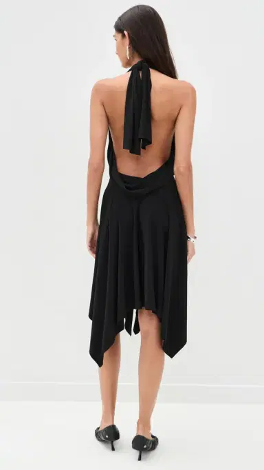 Norma Kamali Convertible Dress Black | Thumbnail 3 Norma Kamali Convertible Dress Black | Thumbnail 3