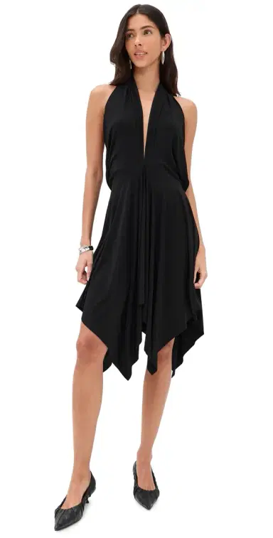Norma Kamali Convertible Dress Black | Thumbnail 1 Norma Kamali Convertible Dress Black | Thumbnail 1
