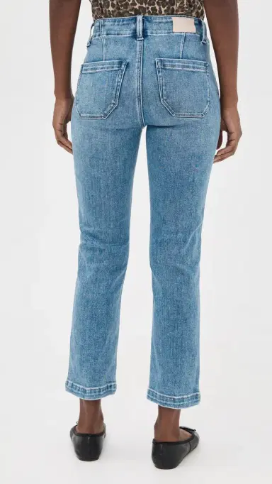 PAIGE Mayslie Straight Ankle Jeans | Thumbnail 3 PAIGE Mayslie Straight Ankle Jeans | Thumbnail 3