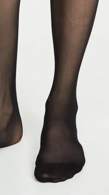 Wolford Individual 10 Knee Hi Black M | Thumbnail 4