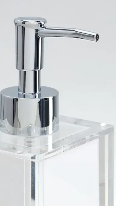 Tizo Design Acrylic Soap Dispenser with White Insert | Thumbnail 3