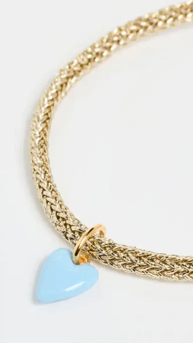 HART Metallic Bracelet with Blue Heart Charm | Thumbnail 4