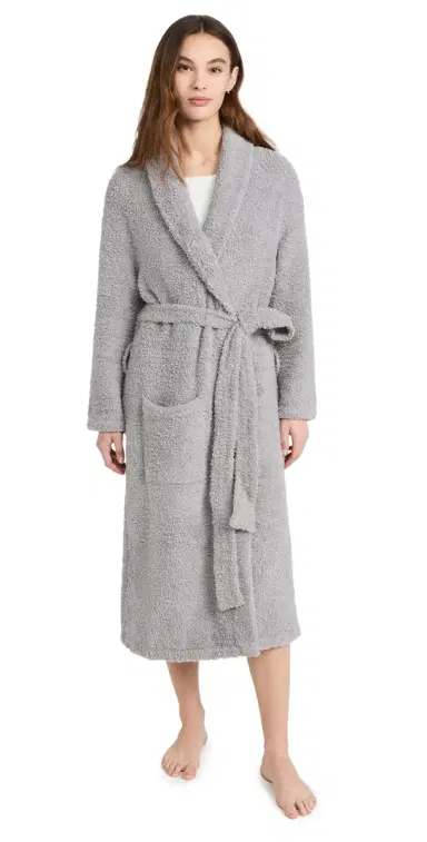 Barefoot Dreams Cozy Chic Robe Dove Gray 3 | Thumbnail 1 Barefoot Dreams Cozy Chic Robe Dove Gray 3 | Thumbnail 1