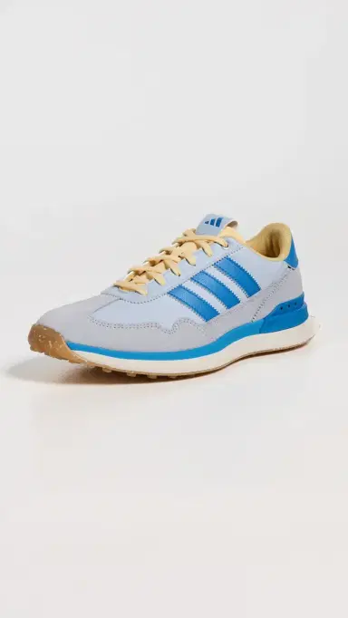 Adidas Golf S2G 26 Textile Spikeless Golf Shoes Crystal Sky/Blue/Ice Tangerine 9 | Thumbnail 2