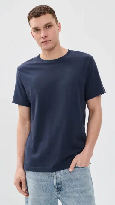 Frescobol Carioca Dinis Linen Blend T-Shirt | Thumbnail 2 Frescobol Carioca Dinis Linen Blend T-Shirt | Thumbnail 2