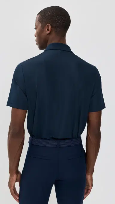Lacoste Regular Fit UV Protect Golf Polo Shirt Navy Blue | Thumbnail 3 Lacoste Regular Fit UV Protect Golf Polo Shirt Navy Blue | Thumbnail 3