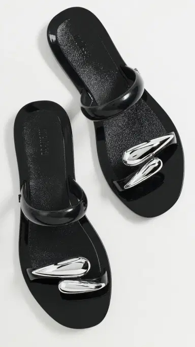 Melissa Eden Jelly Sandals Black | Thumbnail 5