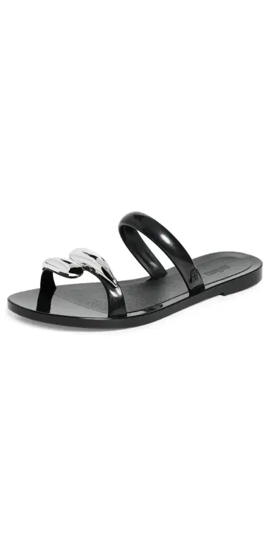 Melissa Eden Jelly Sandals Black | Thumbnail 1