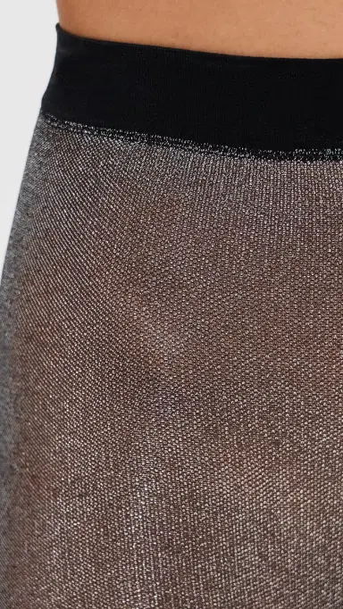 Falke Glitter Tights Black/ilver | Thumbnail 3