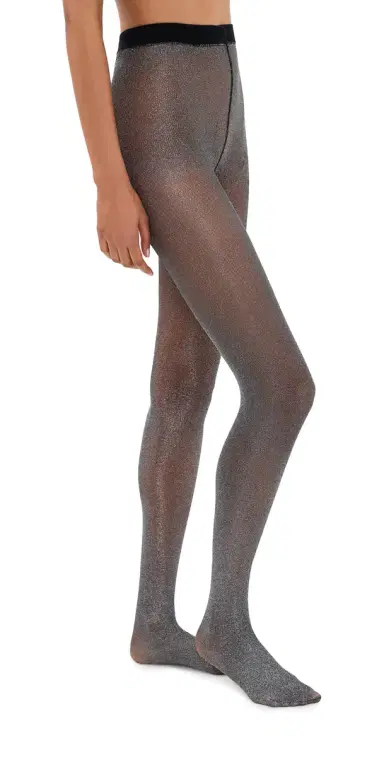 Falke Glitter Tights Black/ilver | Thumbnail 1