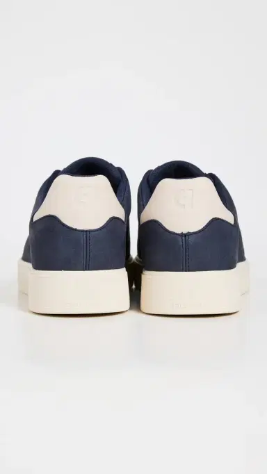 Cole Haan GrandPro Luxe Slip-On Sneakers Navy Blazer Nubuck/Ivory 8 | Thumbnail 3