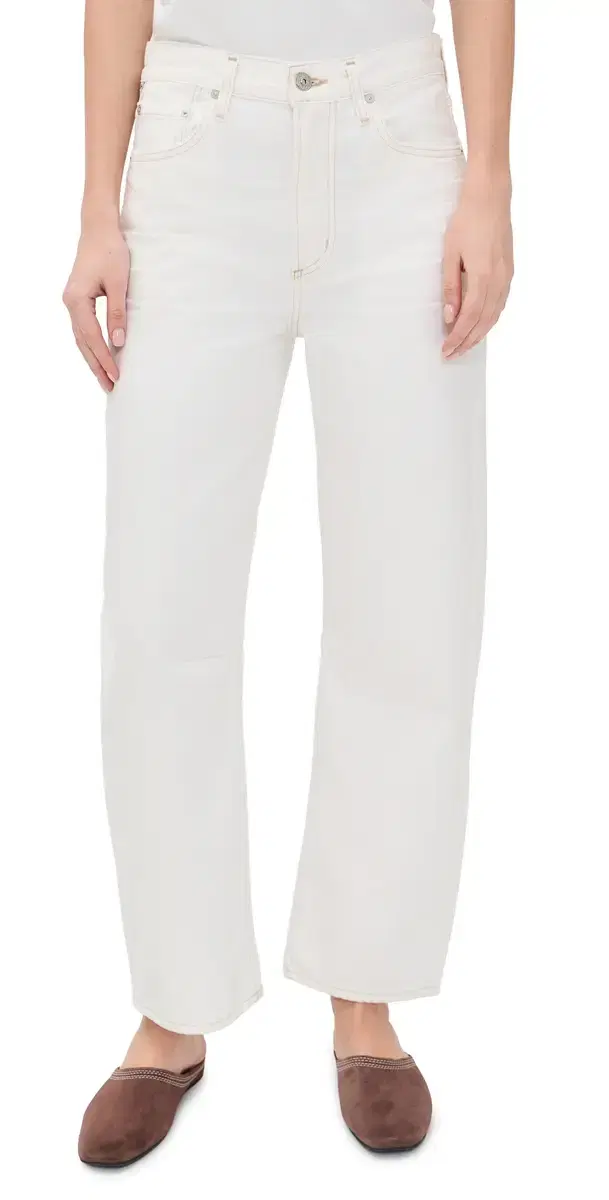 Miro Relaxed Jeans Soft White