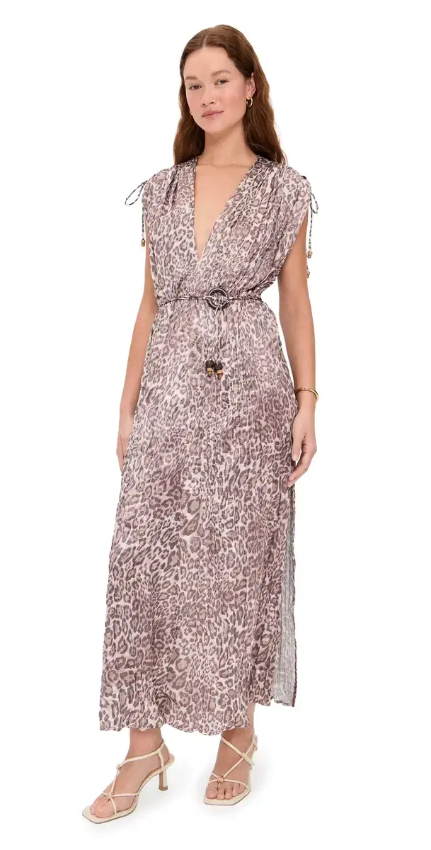 Sabina Musayev Valentina Dress Leopard Print