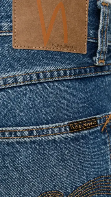 Nudie Jeans Steady Eddie II Tapered Jeans Blue Haze | Thumbnail 6