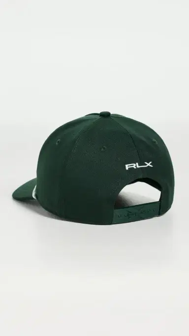 RLX Ralph Lauren Seasonal Bear Rope Cap Moss Agate One Size | Thumbnail 3
