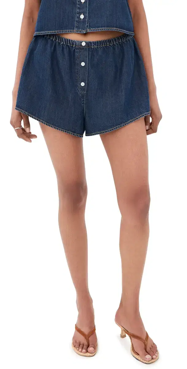 Denim Boxer Shorts Indigo1187