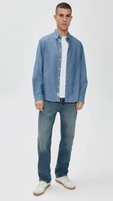 Alex Mill Lightweight Mercer Tee White | Thumbnail 5