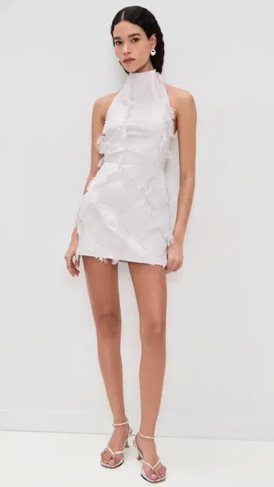Paris Georgia Back Wrap Mini Dress | Thumbnail 5 Paris Georgia Back Wrap Mini Dress | Thumbnail 5