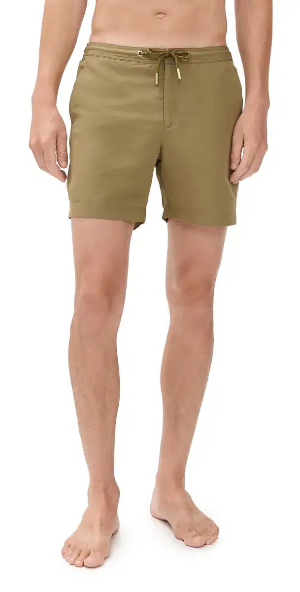 Orlebar Brown Bulldog Drawcord Shorts 6 Agave Green