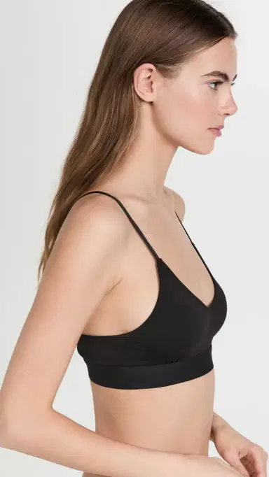 Stripe & Stare T-Shirt Bra Black | Thumbnail 4