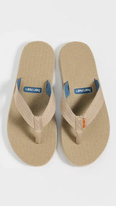 Hari Mari Dunes Flip Flops Tan 8 | Thumbnail 4 Hari Mari Dunes Flip Flops Tan 8 | Thumbnail 4