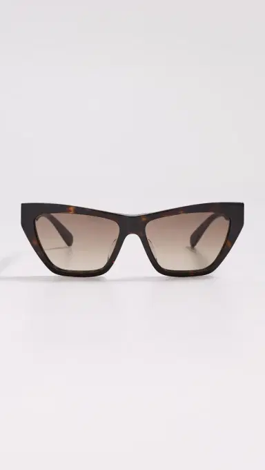 Stella McCartney Falabella Sunglasses Shiny Dark Havana/Gradient Brn | Thumbnail 2