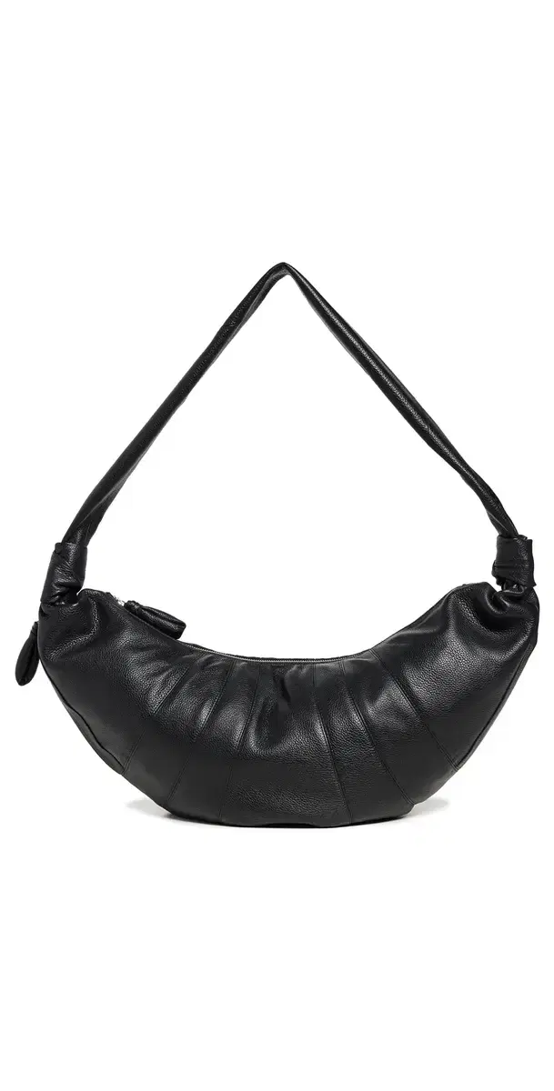 Large Croissant Bag Black One Size