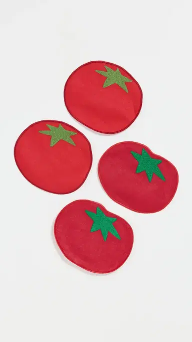 Piecework Puzzles Tomato Napkins | Thumbnail 5
