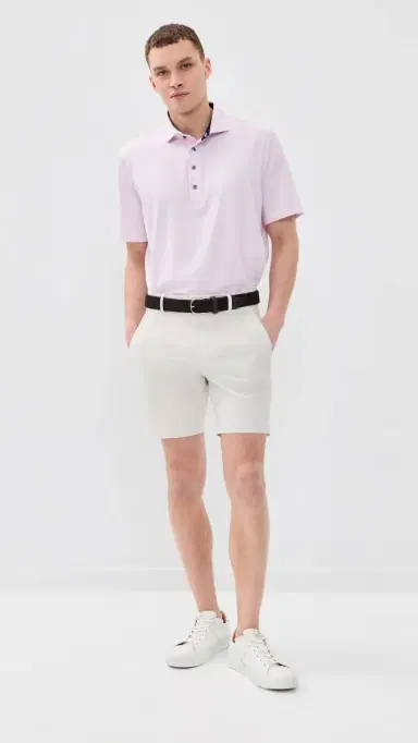 RLX Ralph Lauren On Course Matte Stretch Nylon Shorts 8 Stone Pebble 31 | Thumbnail 5