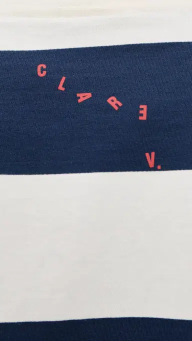 Clare V. Long Sleeve Tee Cream/Navy | Thumbnail 6 Clare V. Long Sleeve Tee Cream/Navy | Thumbnail 6