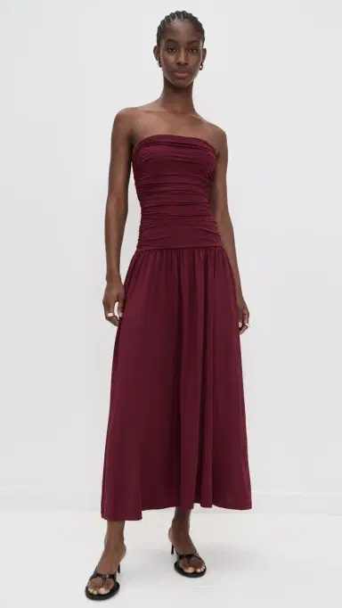 NIA Santal Dress Oxblood | Thumbnail 2 NIA Santal Dress Oxblood | Thumbnail 2