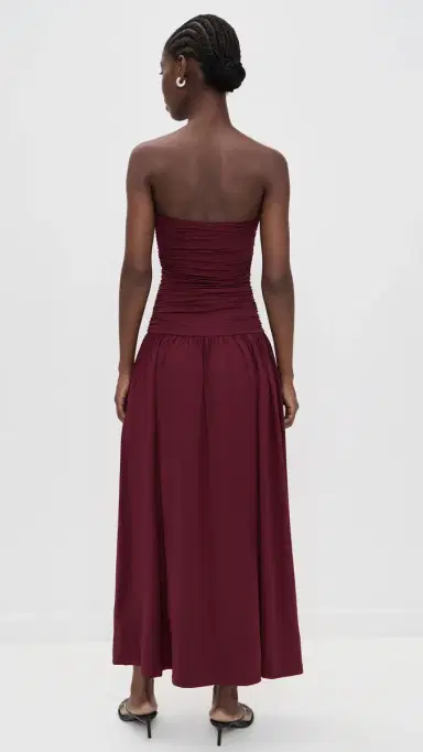 NIA Santal Dress Oxblood | Thumbnail 3 NIA Santal Dress Oxblood | Thumbnail 3