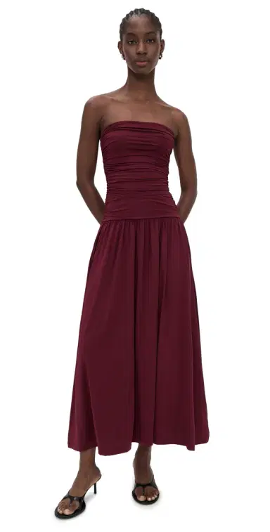 NIA Santal Dress Oxblood | Thumbnail 1 NIA Santal Dress Oxblood | Thumbnail 1