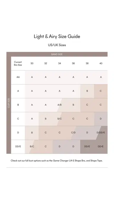 NOOD New York Light and Airy Luxe Adhesive Bra No. 5 Soft Tan B | Thumbnail 5 NOOD New York Light and Airy Luxe Adhesive Bra No. 5 Soft Tan B | Thumbnail 5