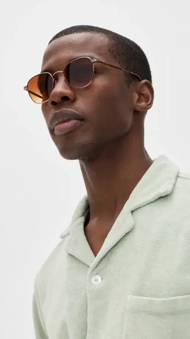 Garrett Leight World Sunglasses Bg-Td/Sfbrntg One Size | Thumbnail 4