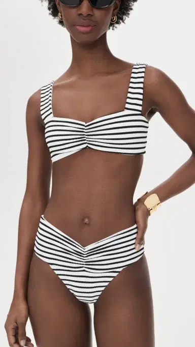 LSpace Bardot Classic Bikini Bottoms Sailing Along Stripes S | Thumbnail 4 LSpace Bardot Classic Bikini Bottoms Sailing Along Stripes S | Thumbnail 4