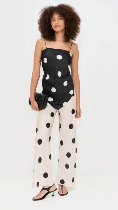 LE BOP Frankie Top Black/White Dot | Thumbnail 5
