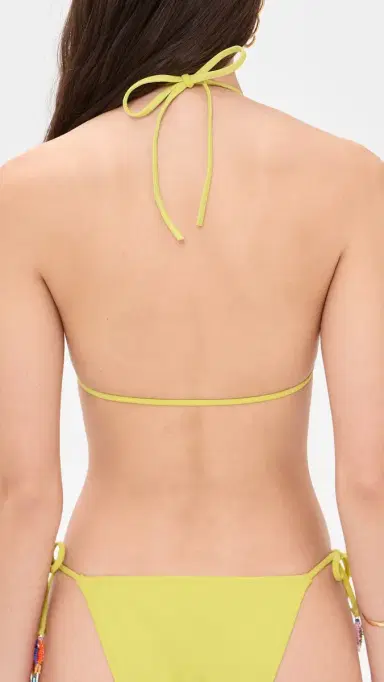 Solid & Striped The Iris Bikini Top Guava | Thumbnail 3 Solid & Striped The Iris Bikini Top Guava | Thumbnail 3