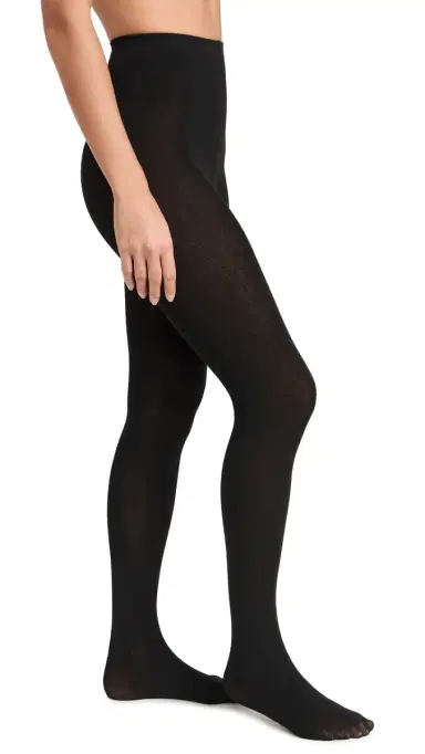 Stems Cotton Super Soft Tights Black | Thumbnail 4