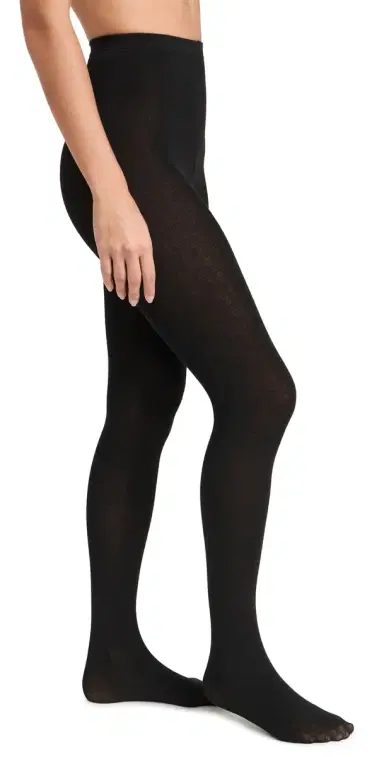 Stems Cotton Super Soft Tights Black | Thumbnail 1
