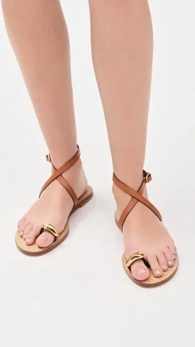 AMANU The Kigali Sandals Cognac 210 10 | Thumbnail 3