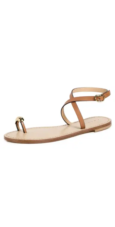 AMANU The Kigali Sandals Cognac 210 10 | Thumbnail 1