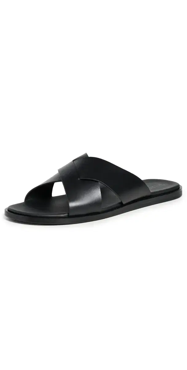 Muro Leather Sandals Black
