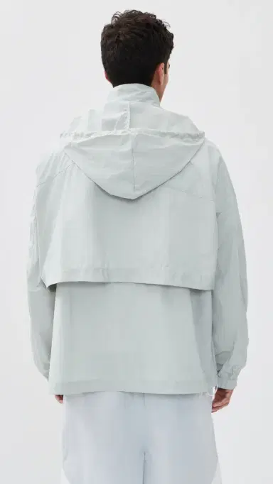 MM6 Maison Margiela Windbreaker Jacket age Grey | Thumbnail 3 MM6 Maison Margiela Windbreaker Jacket age Grey | Thumbnail 3